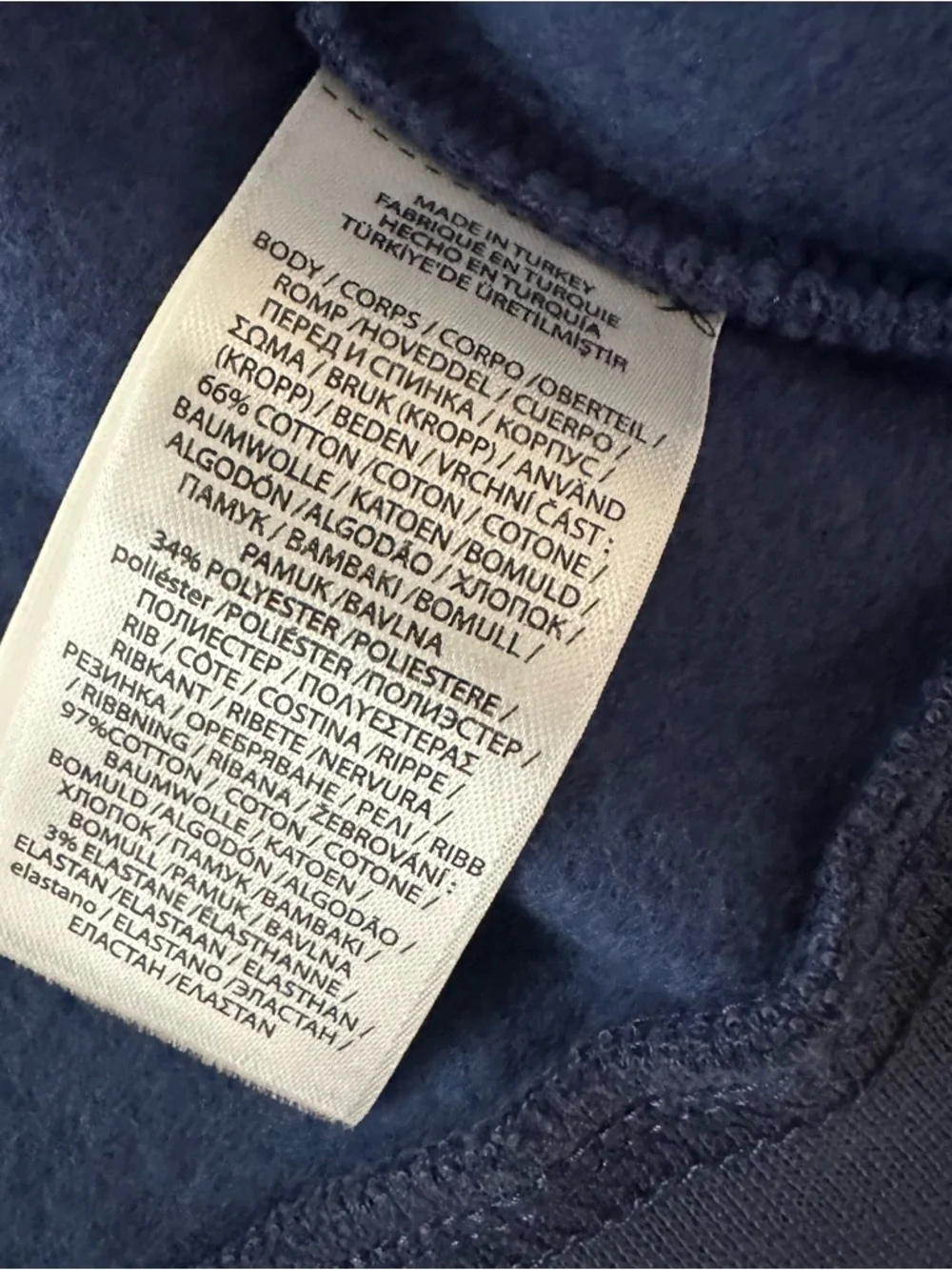 Ralph Lauren 9 Months Baby Boy Navy Hooded Zip Sweatshirt Polo Logo Cardigan